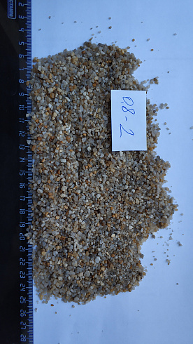 Кварцевый песок для площадок фр. 0,8 - 2 мм.  купить в Старом Осколе фото Камень Клуб