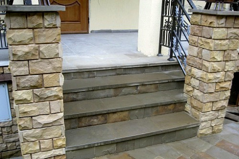 Kamenclub.ru: Песчаник (плитка) art PSG-10-03  купить в Старом Осколе    2400 руб/кв.м   фото КАМЕНЬ КЛУБ